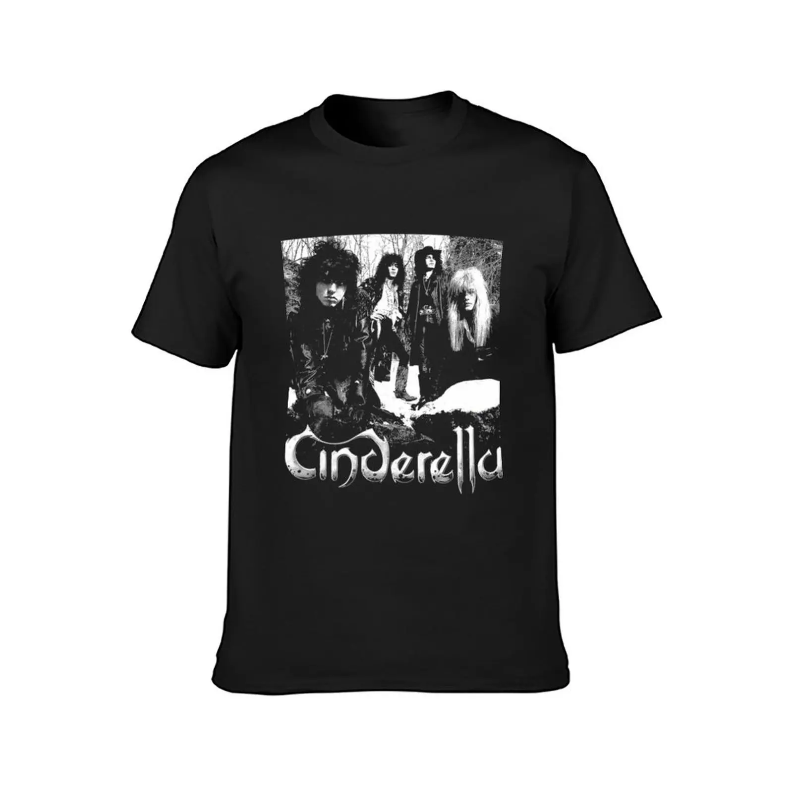 Cinderella Rock Band Music Live T-Shirt hippie clothes animal prinfor boys mens t shirts