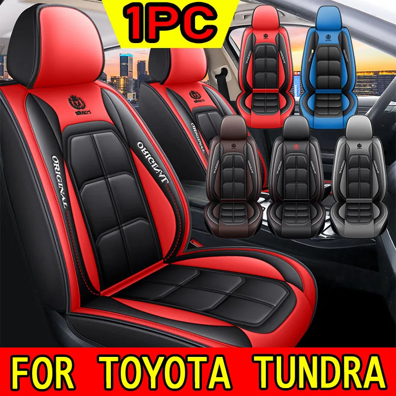 Funda de asiento de coche para TOYOTA TUNDRA, funda de asiento muscular de envoltura completa, impermeable, resistente al desgaste, suave y cómoda