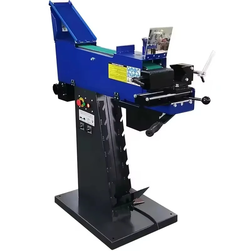 Stair railing inclined plane multifunctional cutting angle belt grinder handheld electric pipe cutting machine