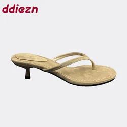 Elegant Women Shoes With Low Heels Female Footwear Round Toe Pumps Shallow Modern Sandals Ladies Heels Shoes