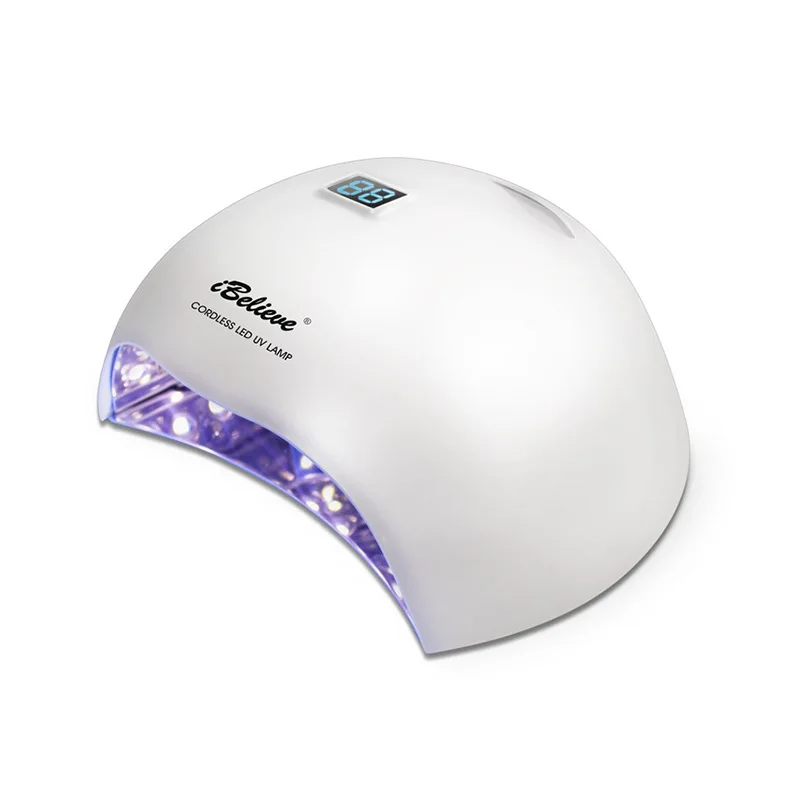 LED Nail Lamp Charger Dual Power Fast Drying Auto Sensor Nail Dryer for Gel Polish Curing