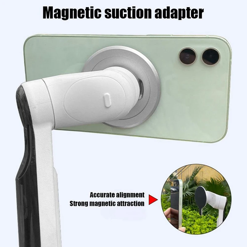 Magnetic Suction Adapter Mobile Phone Holder Handheld Stabilizer For Insta360 Flow Quick Release Accessories