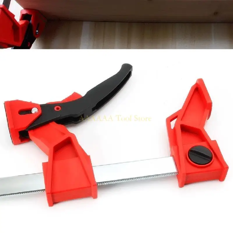 A2BE Ratchet Heavy Duty F-Clamp Bar Clip Clamp For Woodworking High Strength DIY
