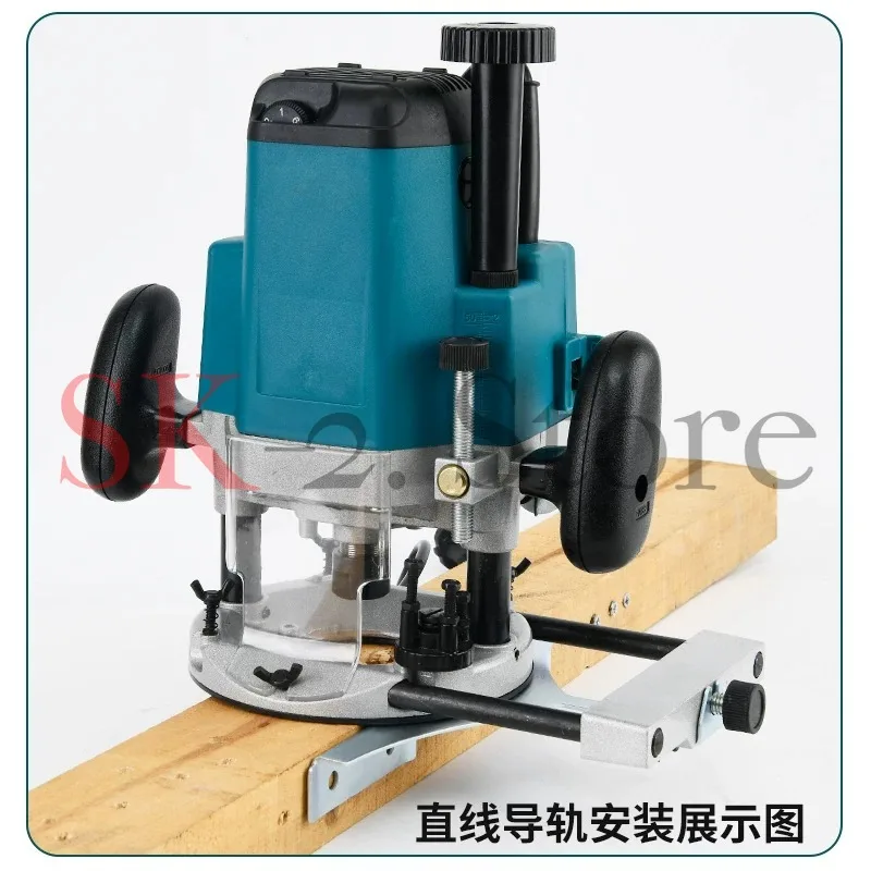 Electric Wood Router Trimmer Wood Milling Engraving Slotting Trimming Machine Hand Carving Carpentry Router