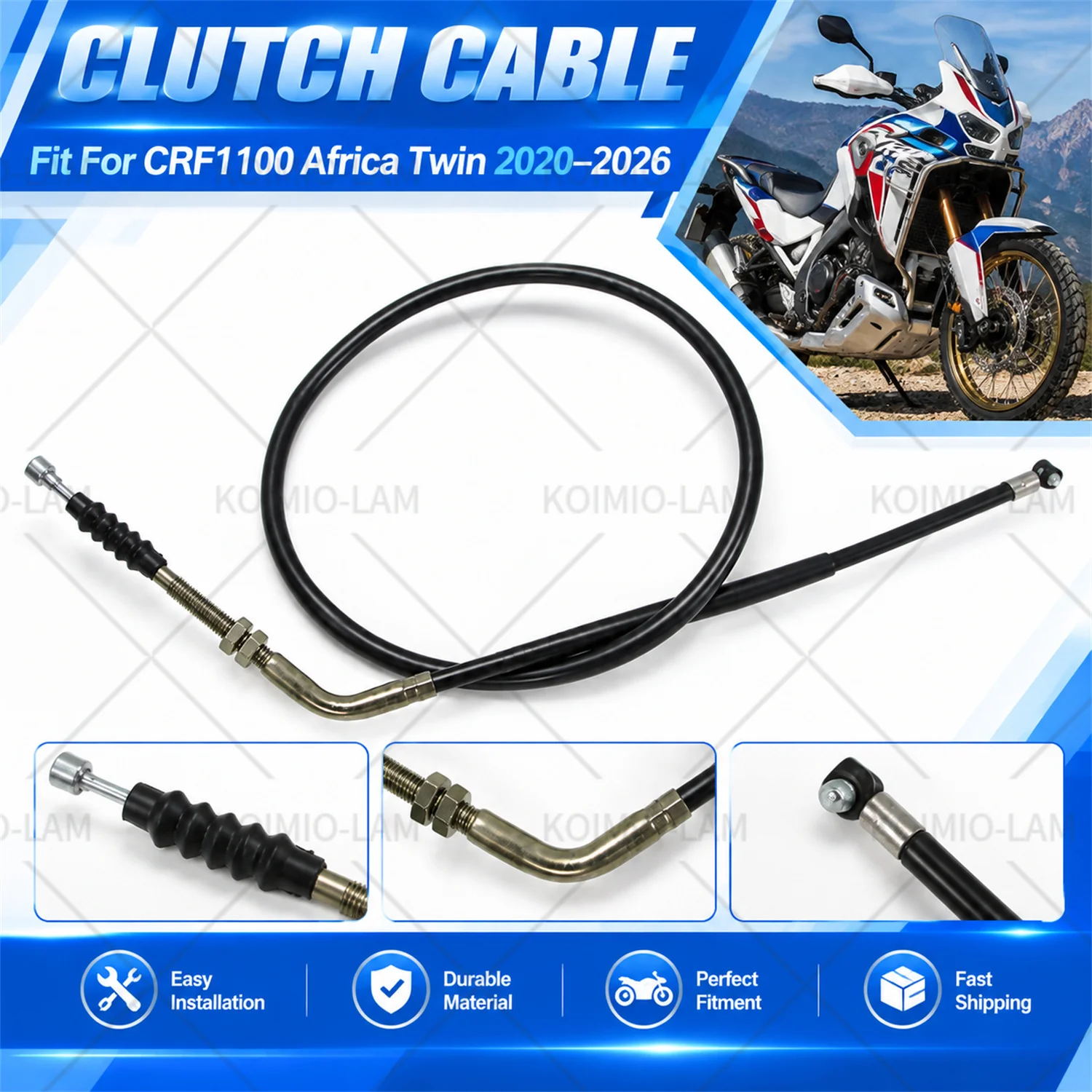 Fit For Honda CRF1100 Africa Twin 2020 - 2026 Motorcycle Accessories Clutch Cable Line Wire CRF1100L 2021 2022 2023 2024 2025