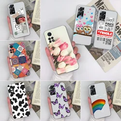 Clear Case For Xiaomi Redmi Note 11 Pro 11E Pro 11 Pro+ Cute Cat Soft Coque Protective Cover For Note11Pro 11EPro 11Pro+ Funda