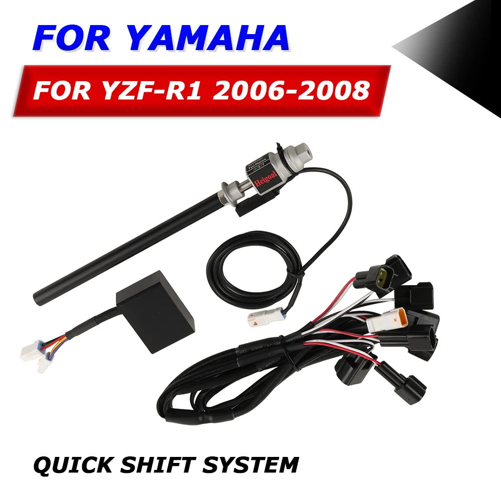 

For YAMAHA YZFR1 YZF-R1 R 1 2006 2007 2008 Accessories One Way Electric Quick Shifter Shift System QuickShifter Quick Upshift