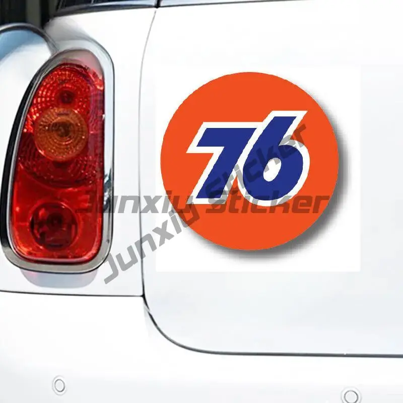 

76 GASOLINE Oil Logo Decal Sticker Truck Window Wall Tank Vinyl Decal