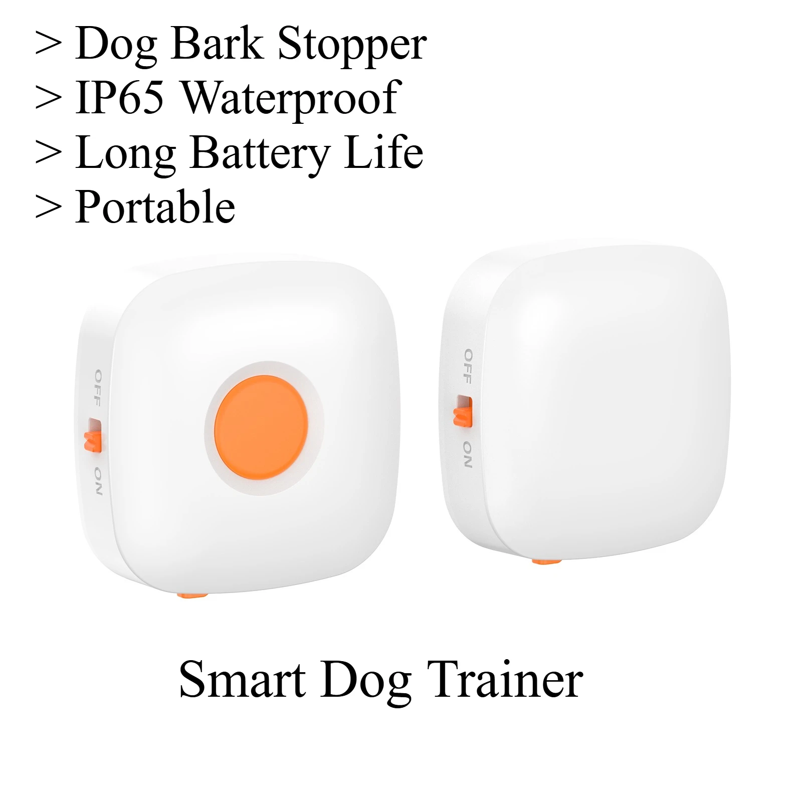 

Pet Training Collar Vibration Dog Trainer Pet Dog Barking Stopper Bark Control Collar IP65 Waterproof Extra Long Battery Life