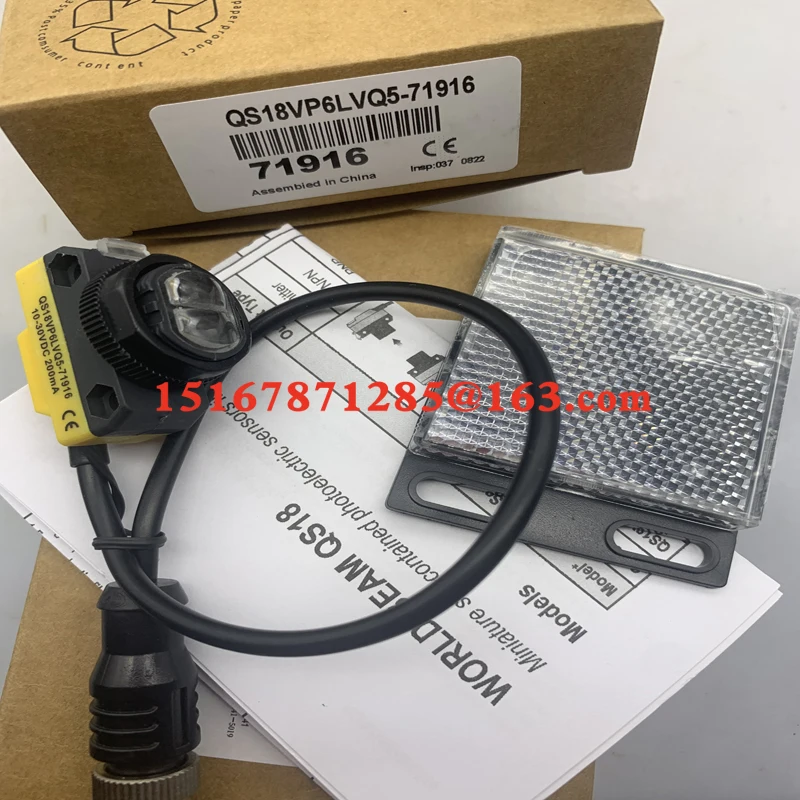 Saklar sensor fotoelektrik baru QS18VP6LAFQ QS18VN6LAFQ