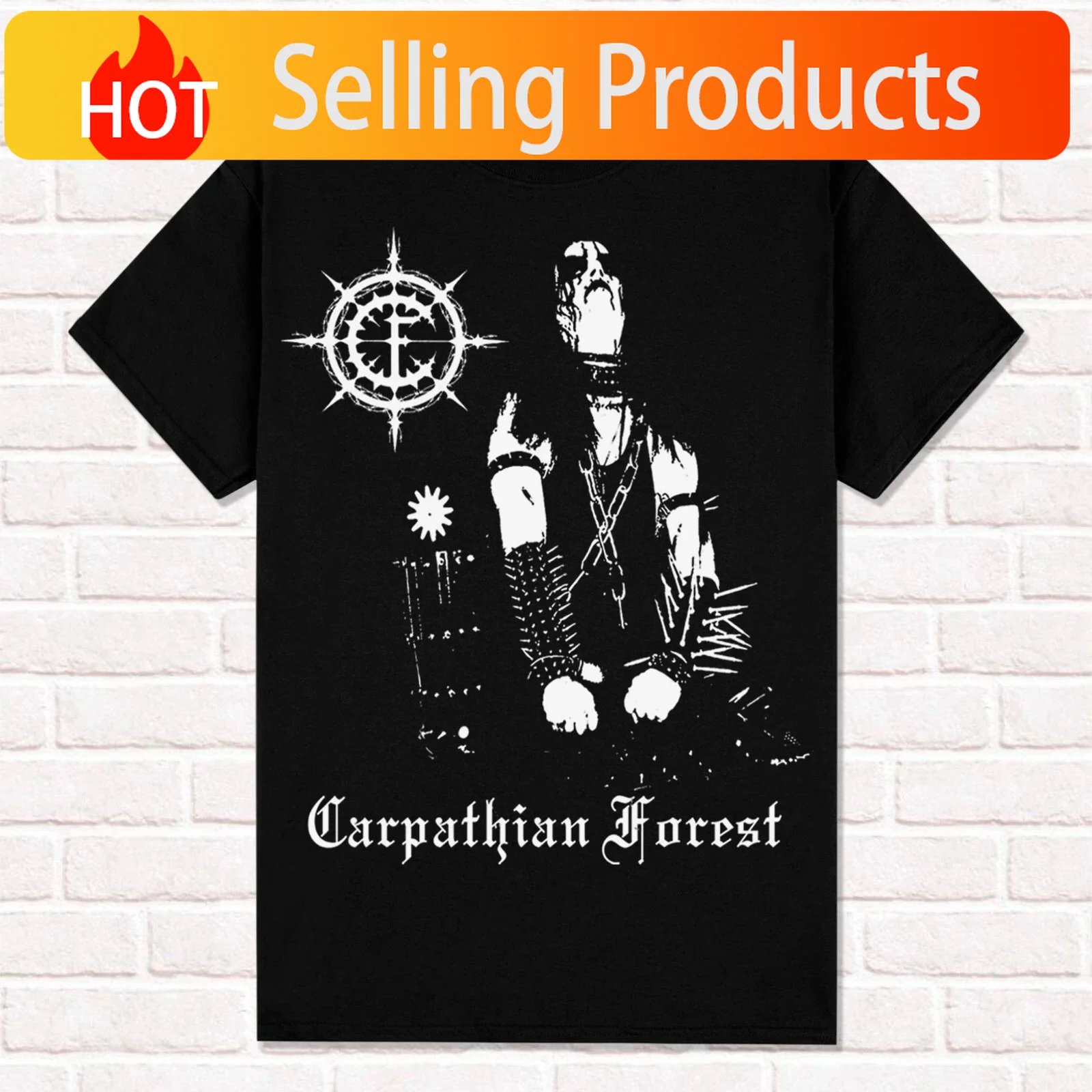 Carpathian Forest T-Shirt We're Going To Hell for This Norwegian Black Metal Summer Cotton Men's Women Top Tee Streetwear Casual