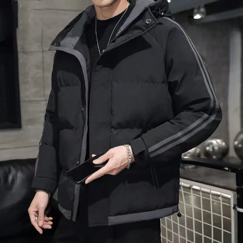 Thick Warm Winter Down Coat for Men Luxury Designer Casual On Offer Stylish Hoodie Jacket Man Cheap Sale Joker Fast Delvery Cold