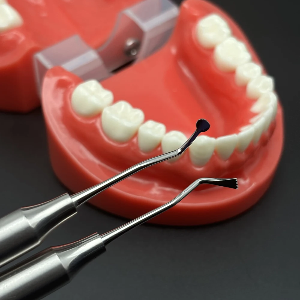 Dental Gingival Retraction Cord Tool Gingival Cord Packer Retraction Tool Dentist Atraumatic Cord Splitter Tool Double Head - Image 3