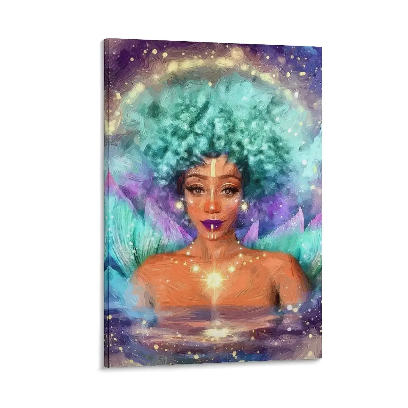 

Mint mermaid Canvas Painting Wall posters anime figure posters decoration for the room
