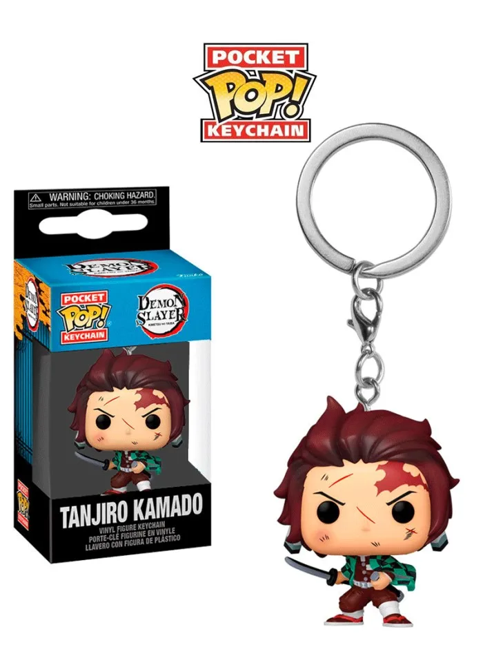 Pocket Pop Tanjiro Kamado Demon Slayer keychain