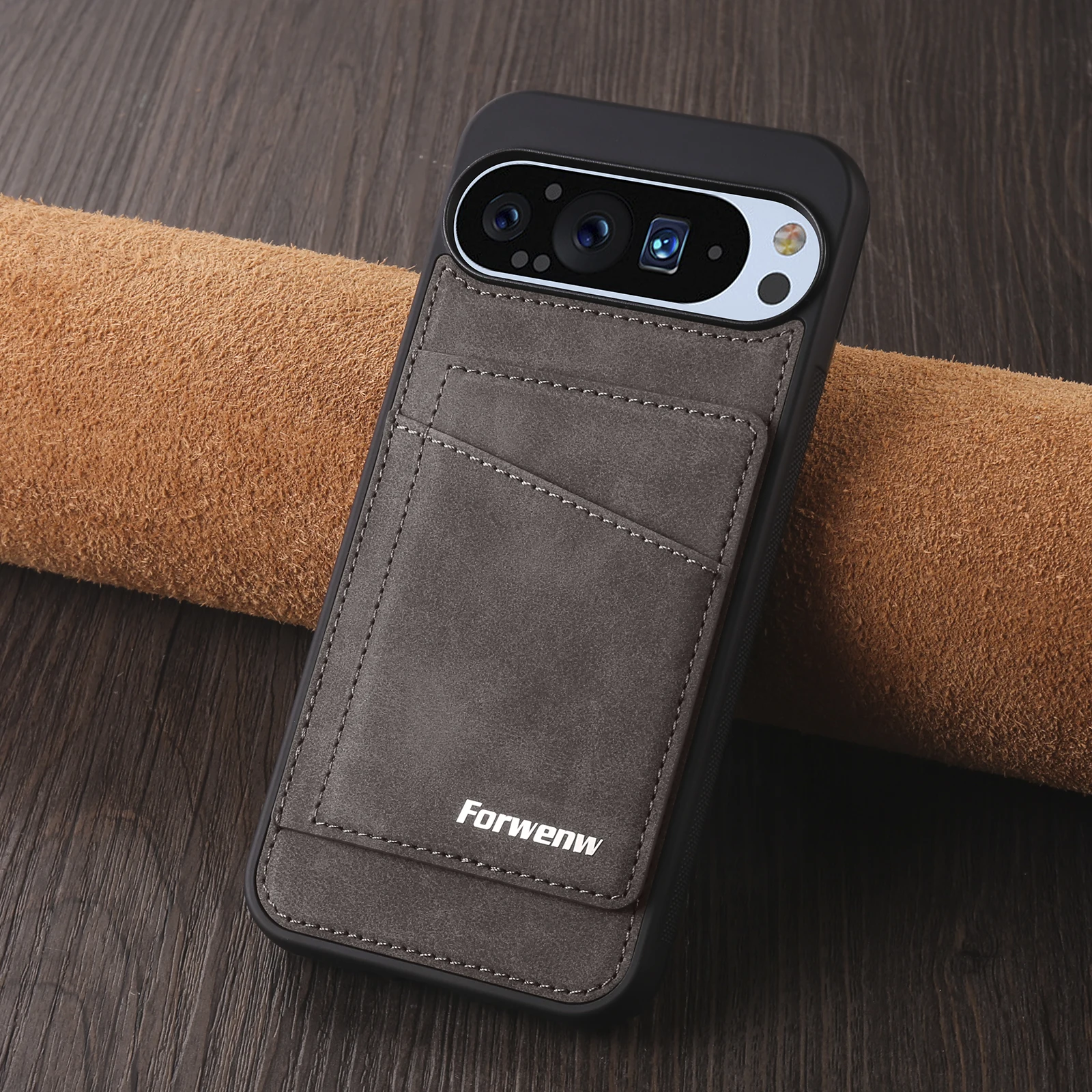 Luxe Zakelijke Lederen Case Voor Google Pixel 10 9 8 Pro 9A 8A 9 10 Pro XL Magnetische Flip portemonnee Kaartsleuven Telefoon Cover