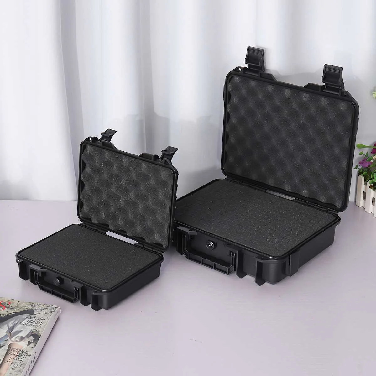 Imagem -02 - Caixa de Ferramentas Protetora Impermeável Recipiente de Armazenamento Hard Carry Flight Case Câmera Fotografia Ferramentas Storage Box Organizer