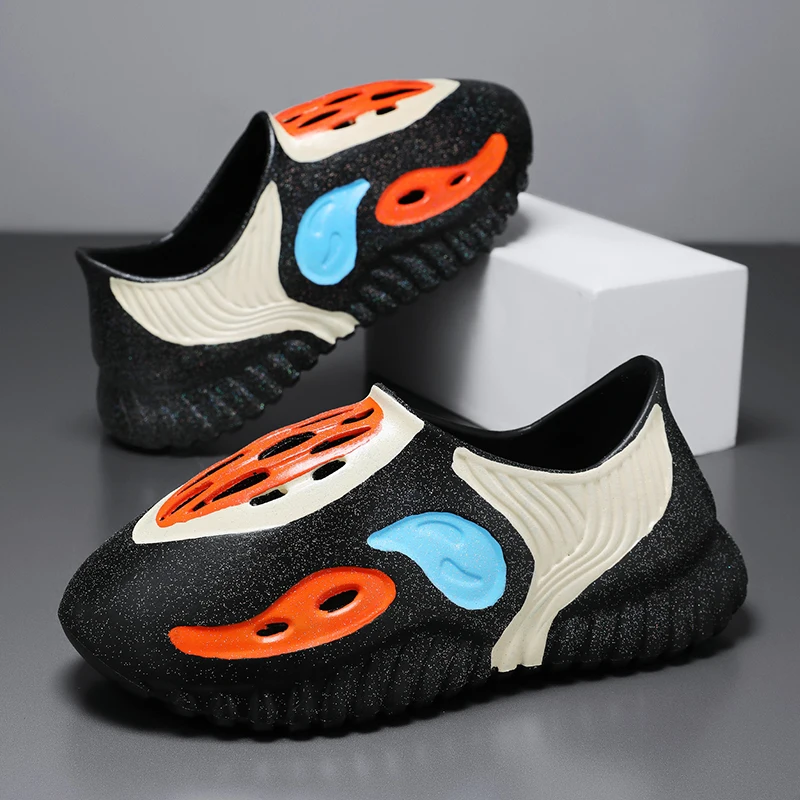 

2025i кокосовые тапочки yeezy, сандалии на толстой подошве с облаком, летние модные пляжные мужские тапочки с мягкой подошвой, женские сандалии, шлепанцы из ЭВА