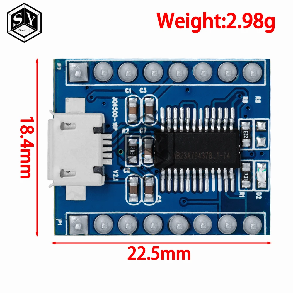 JQ6500 WTV020 GPD2846A JQ6500 Mini MP3 Player Module TF Card MP3 Sound Module Voice Module For Arduino GM Power Supply Module