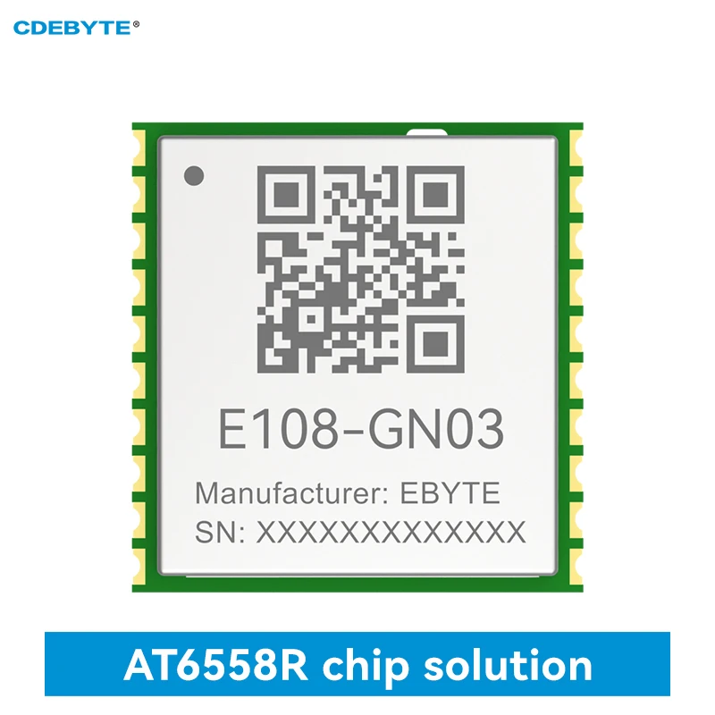 

BDS GPS GLONASS Module Multi Mode Satellite Position Navigation Module CDEBYTE E108-GN03 Low Power Consumption UART Stamp Hole