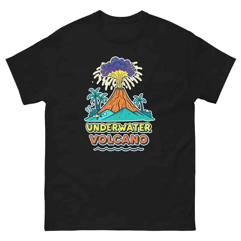 Underwater Volcano Ocean Beach Water Marine T Shirt