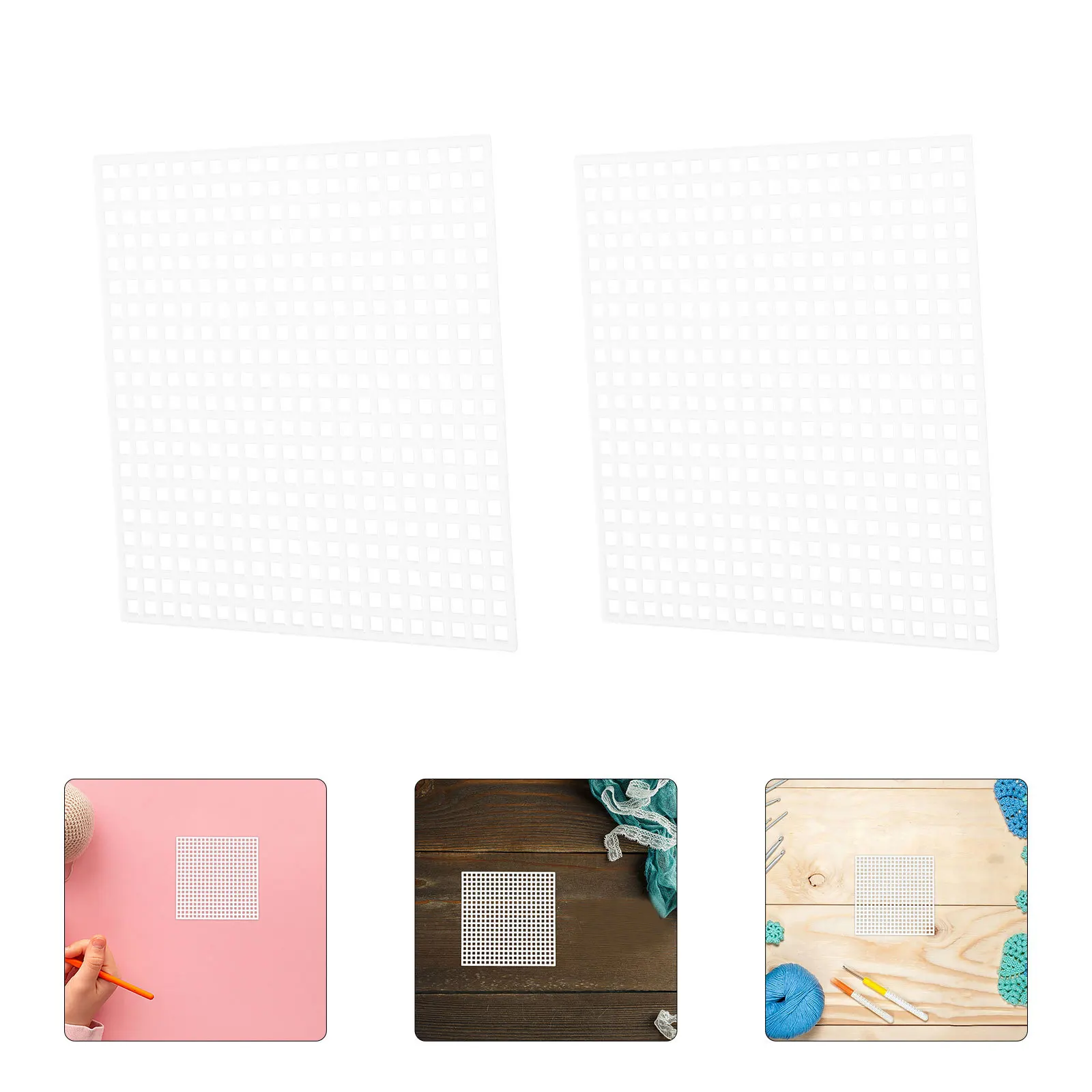 

20Pcs 8x8cm White Plastic Eye Mesh Sheet for Fursuit Masks Cosplay DIY Crafts Supplies Fursuit Eye Mesh Net Mask