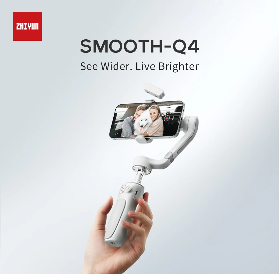 ZHIYUN SMOOTH Q4 3-Axis Smartphone Gimbal Handheld Stabilizer for iPhone 13 pro max/HUAWEI/Samsung/Xiaomi