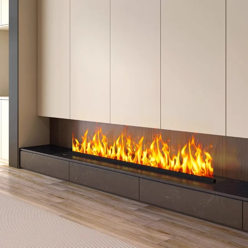 Electric Fireplace Humidifier with Remote Control for Home Decor