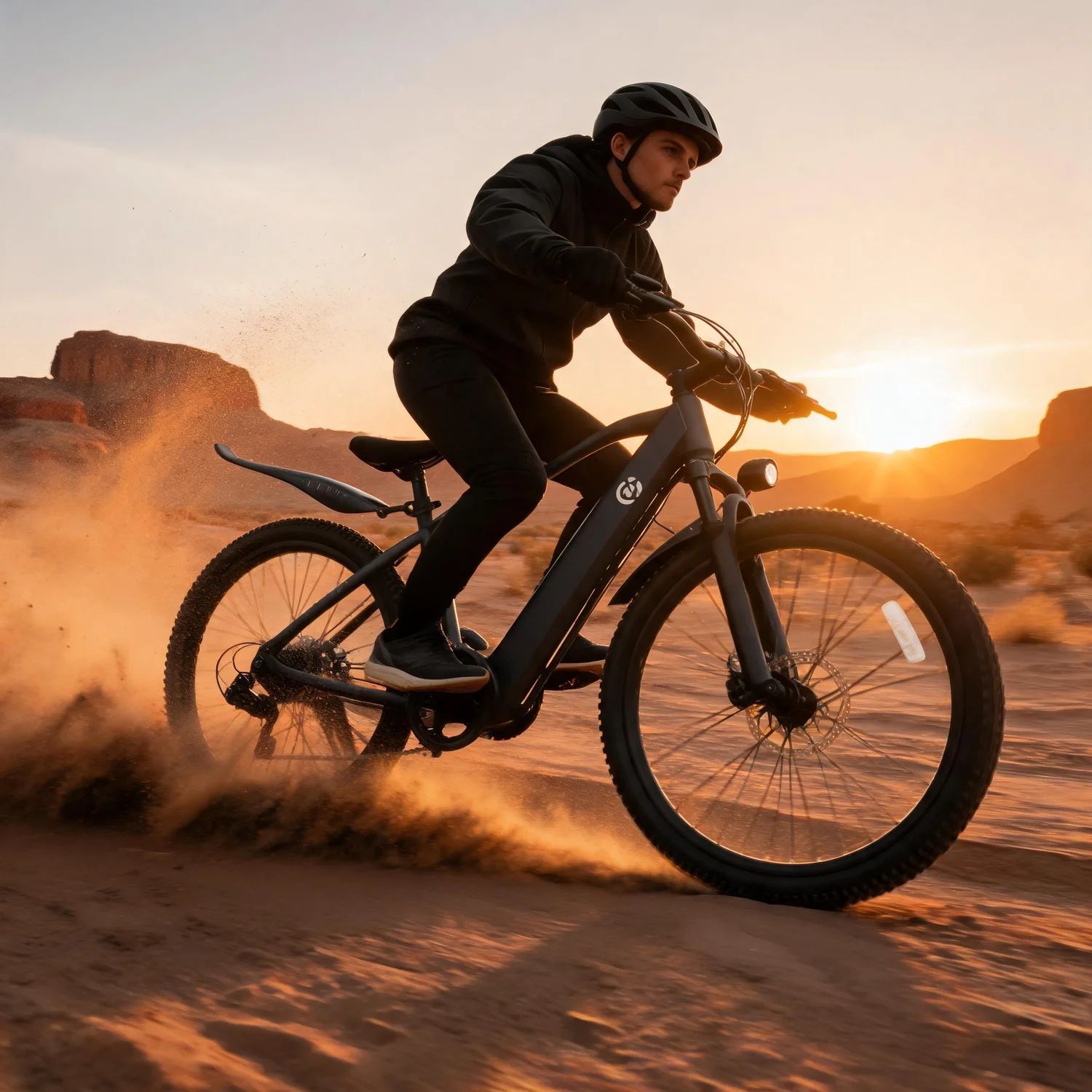 Electric Mountain Bike, 500W Motor, Full Suspension, Pedal Assist, Removable Battery, Free Lock & Tool Kit, Local Delivery, for Mountain Trail Riding, Offroad Ebike Adventure