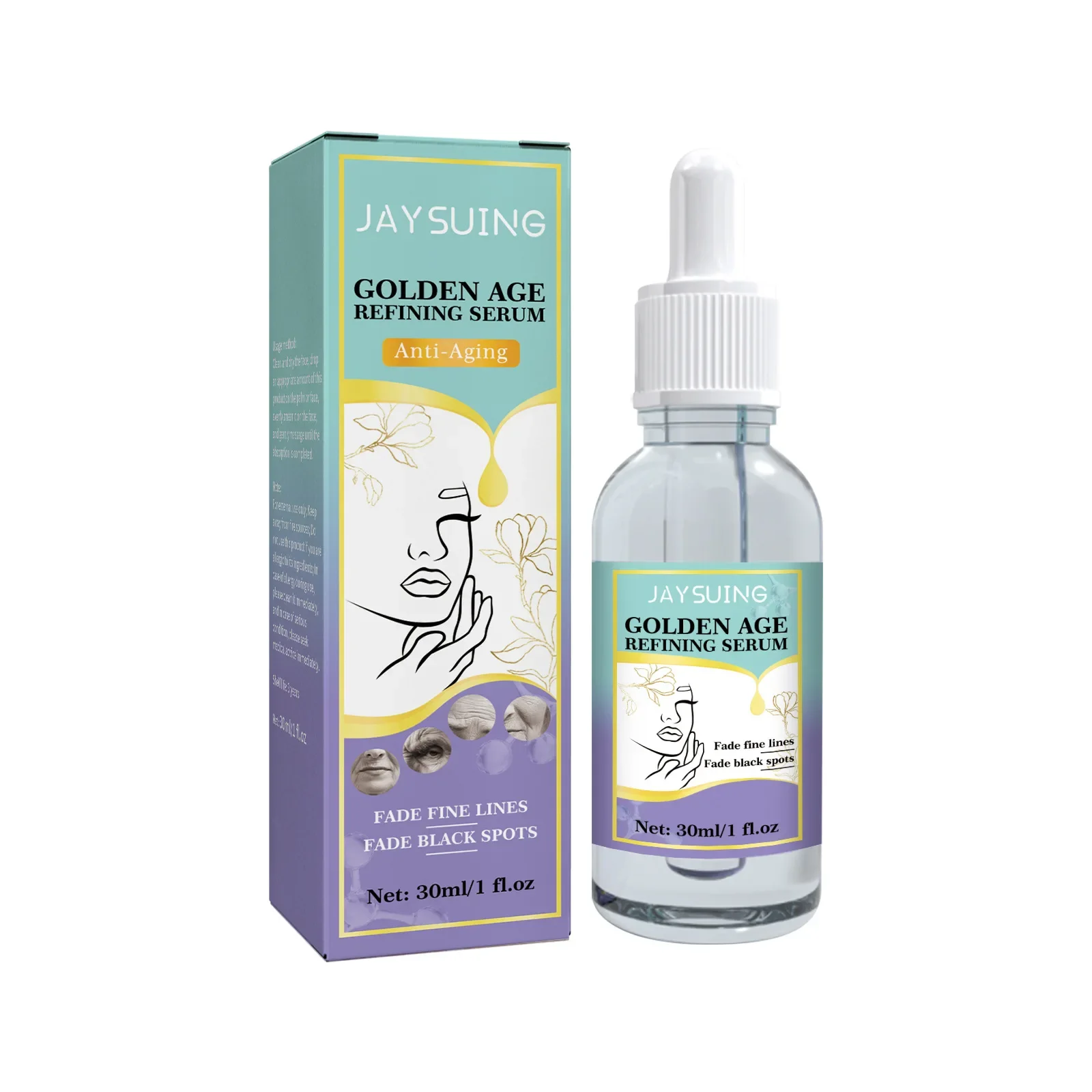 Anti Wrinkle Serum Collagen Firming Face Forehead Neck Fine Lines Around Eyes Dark Spots Brighten Hyaluronic Acid Tender Essence