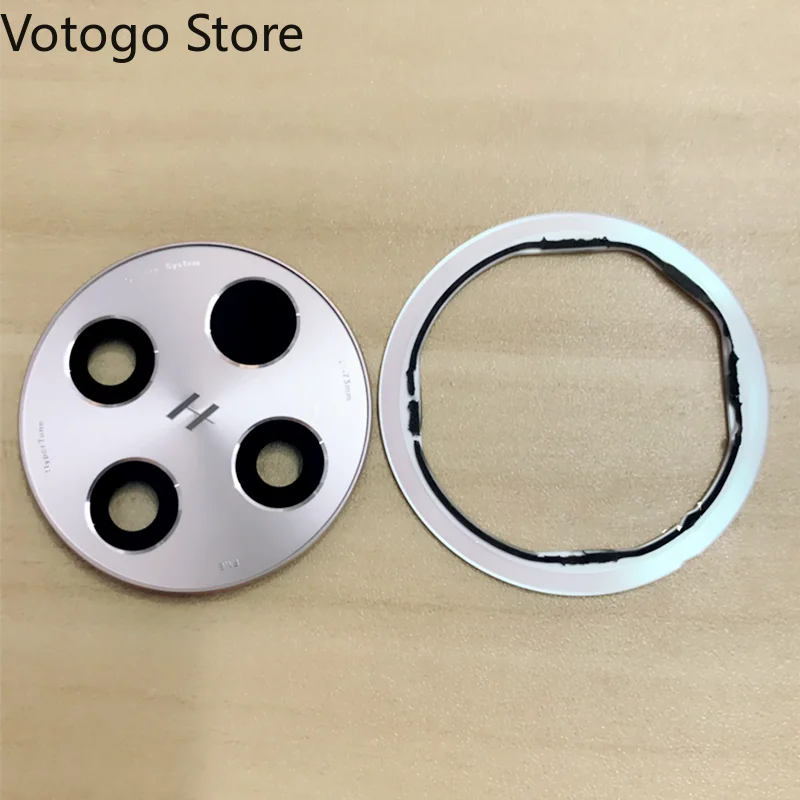 1Set Rear Lens Glass + Frame Bezel Holder For Oppo Find X8 X9 Pro Ultra X8S X9S 5G Back Camera Case Glass Lens Replace