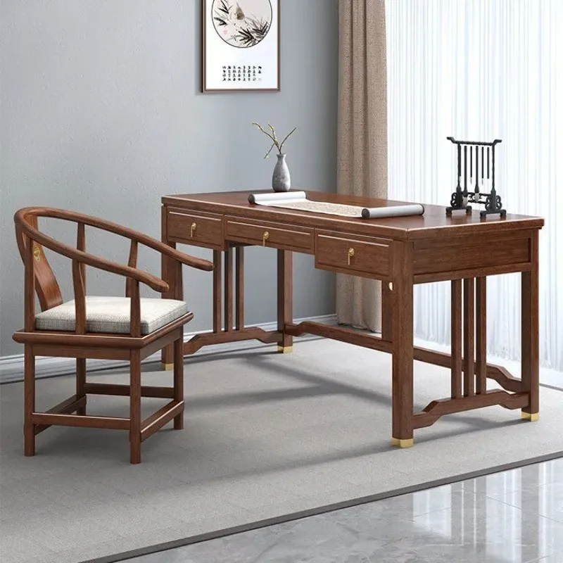 New Chinese-style solid wood armchair, walnut Taishi single ,living room official hat master