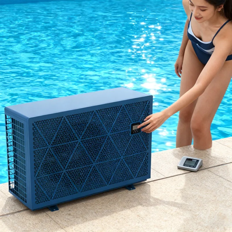 Calentador de Agua WIFI para Piscina, Bomba de Calor, Calentador de Piscina de Aire a Agua, Bomba de Calor para Piscina, Calentador de Agua con Inversor