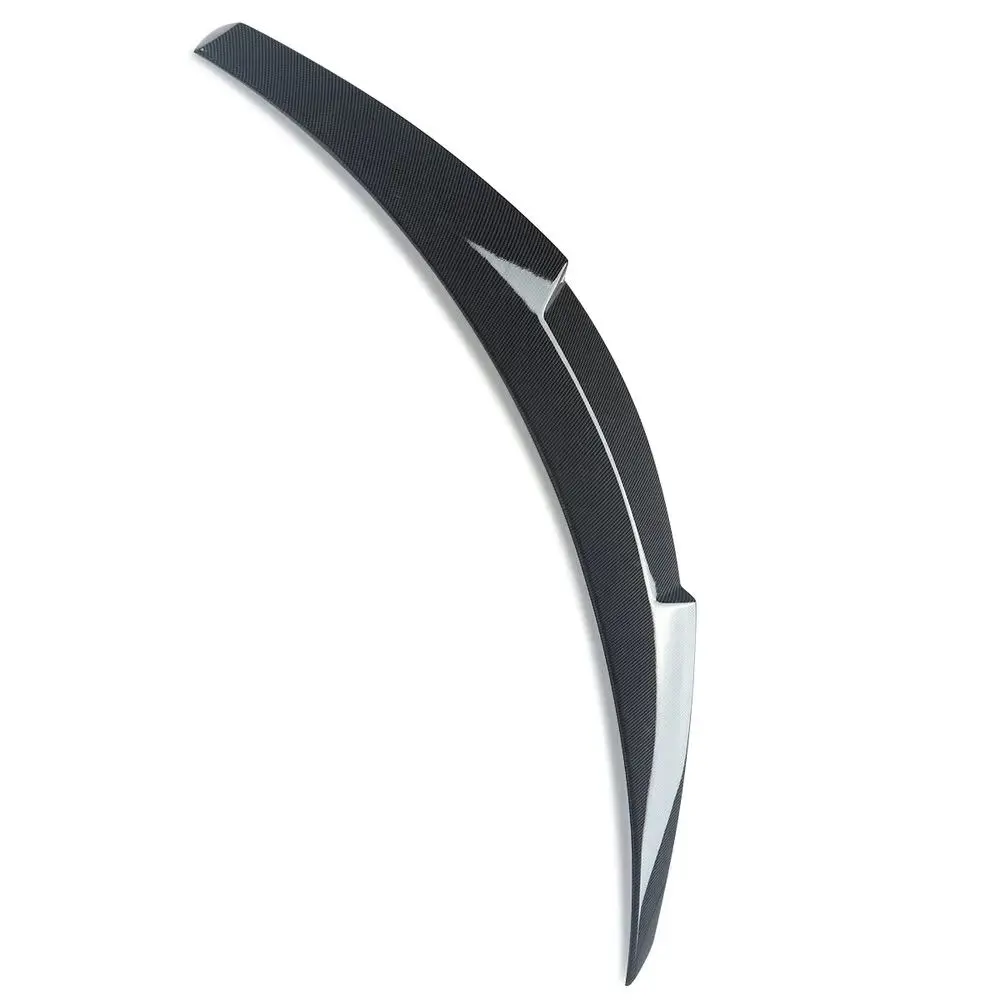 

For BMW 1 Series E82 Rear Spoiler Wing Lip 120d 120i 125i 135i Coupe 2007-2013 M4 Style Carbon Look Rear Trunk Roof Spoiler
