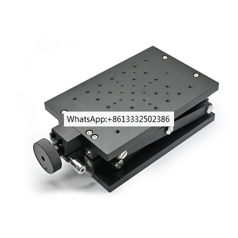 

Z-axis scissor precision fine adjustment displacement platform, large load manual adjustable lifting platform