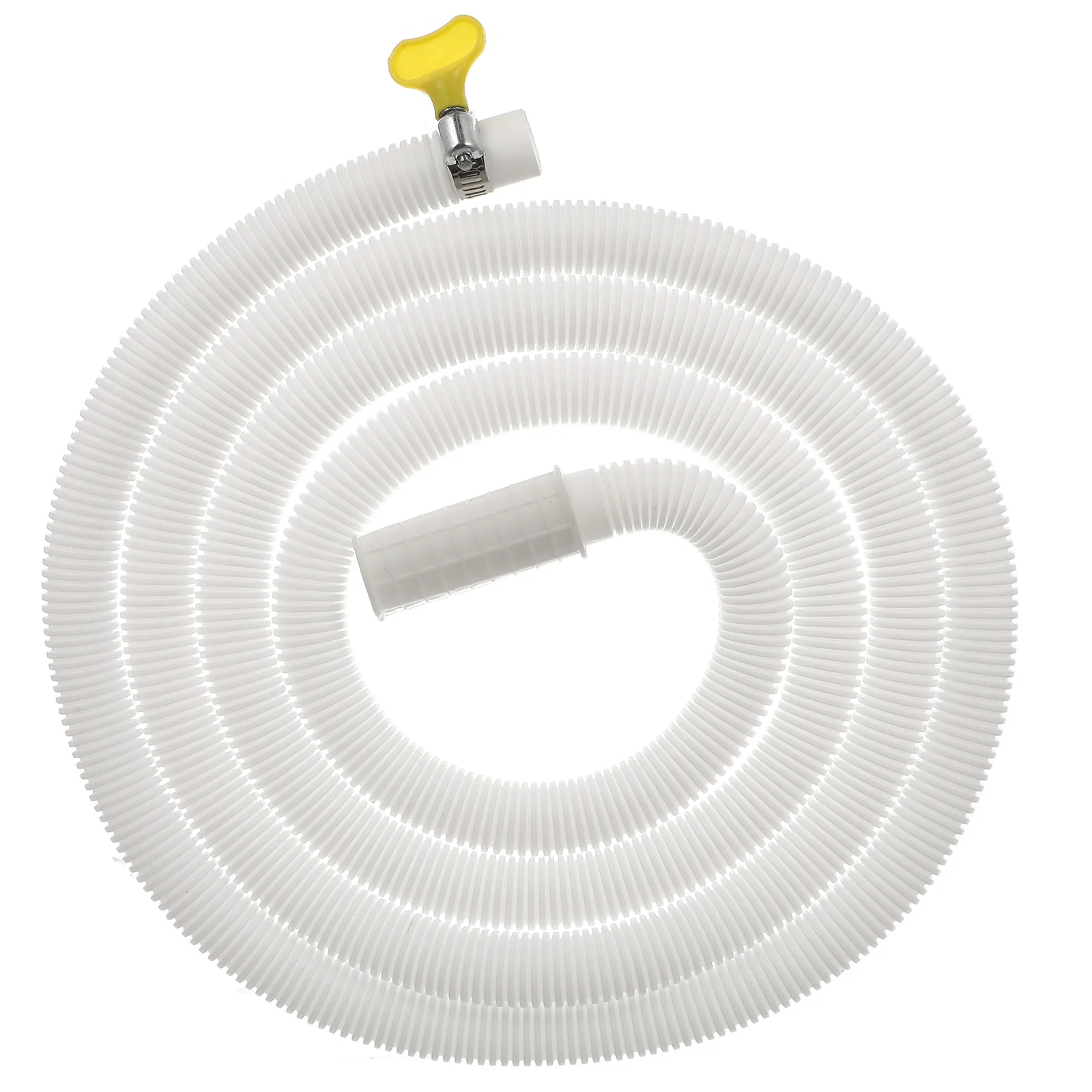 

Ac Drain Hose 15-20Mm Stainless Steel Clamp Flexible Tube For Washing Machine Mop Pool Faucet Portable Air Conditioner Drainage