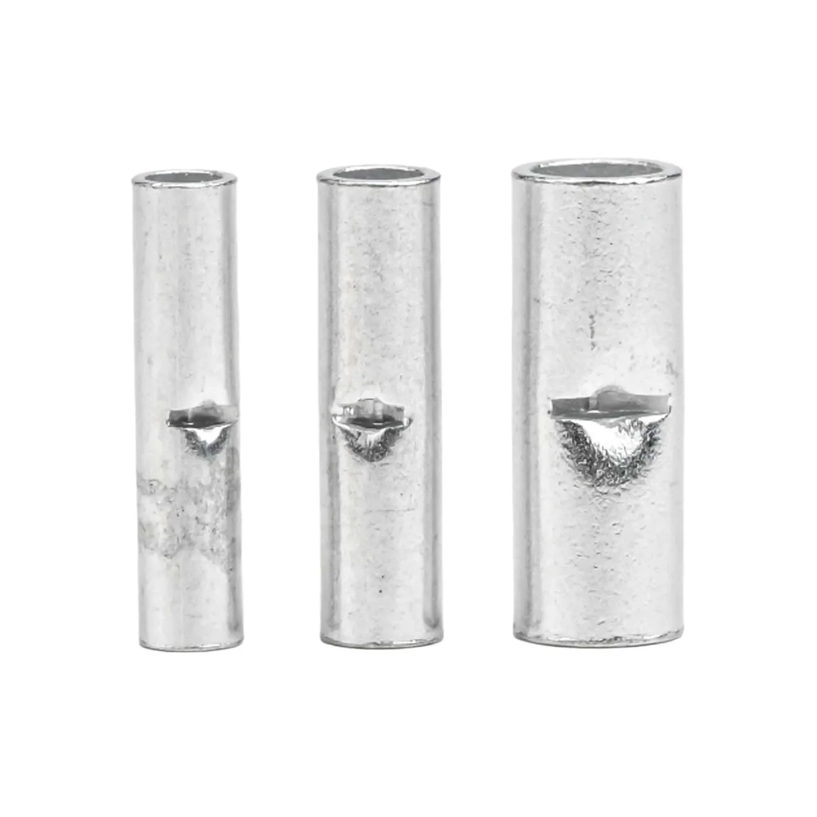 Efficient Non Insulated Butt Connectors Set of 150/200/280 Pieces Designed for Reliable Wire Connections in Diverse Applications