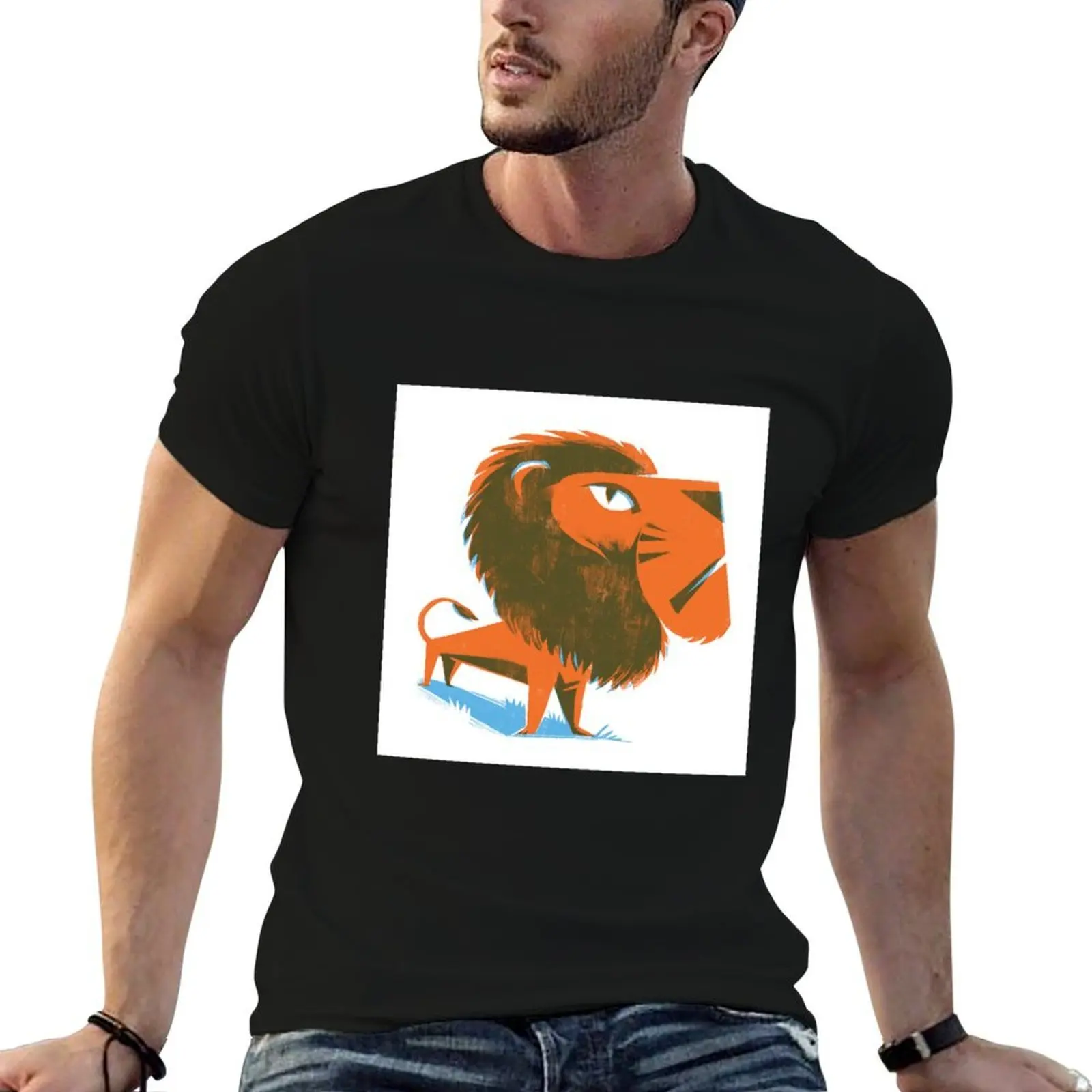 

Aslan T-Shirt anime t shirts oversize t shirts with prints man t shirt luxury T-shirt