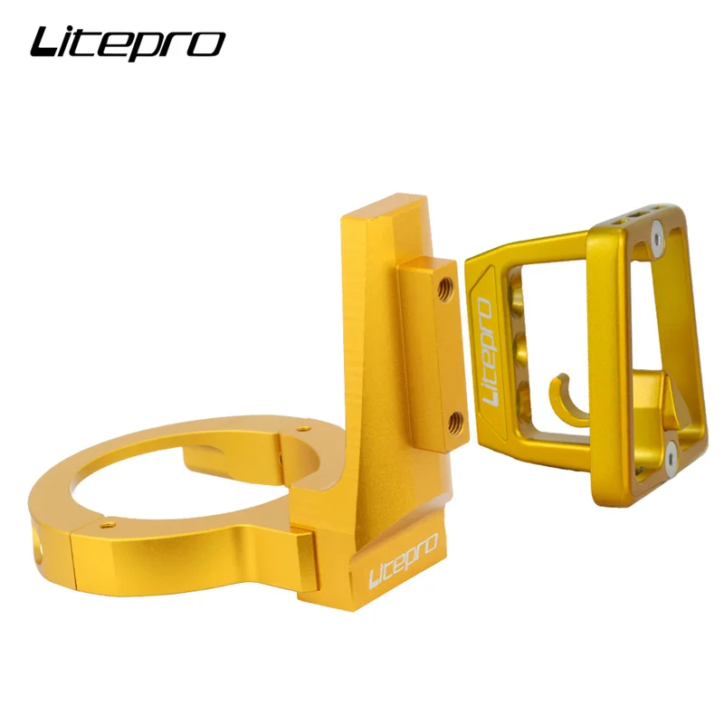 Liteproelite 412 Bike Front Head Stem Mount Pig Nose Convert Pig Nose Bracket Adapter For Dahon K3 P8 Fohon Folding Bicycle