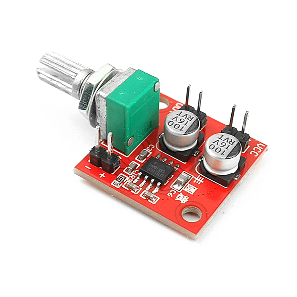 LM386 Electret Microphone Amplifier Board / Microphone Amplifier  DC4-12V Can Drive Earphones and Small Power Speakers