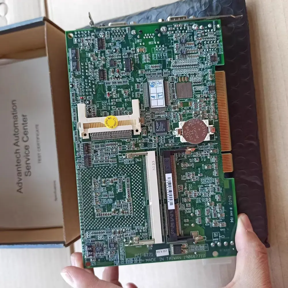 

PCI-6771 PCI-6771F REV B1 B3 Disassembly Machine Half-length Industrial Control Motherboard