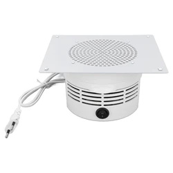 Nail Dust Collector Machine Nail Dust Extractor Manicure Tool Silent Operation Flush Mount Powerful Lightweight for Nail Salon