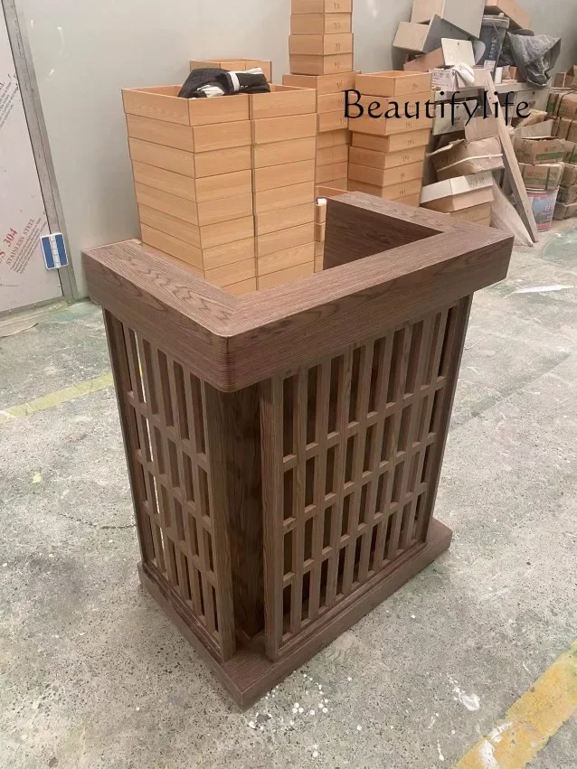 MM Checkout page Bar reception New Chinese restaurant Clothing store Small reception table Fashion