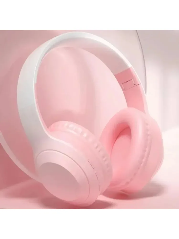 Écouteurs de jeu sans fil Bluetooth 5.3, haute fidélité, haute résolution, son Surround stéréoscopique, monté sur la tête, suppression du bruit