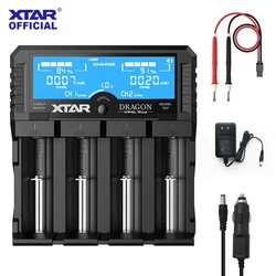 XTAR VP4L PLUS 18650 Lithium  battery charger Capacity voltage tester AA/AAA Rechargeable battery multimeter