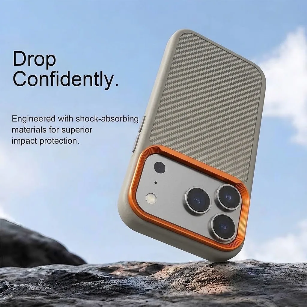 Luxury Carbon Fiber Phone Case for IPhone 17 Air 18 12 13 14 15 16 17 Pro Max 16 Plus Silicone Shockproof Protector Cover