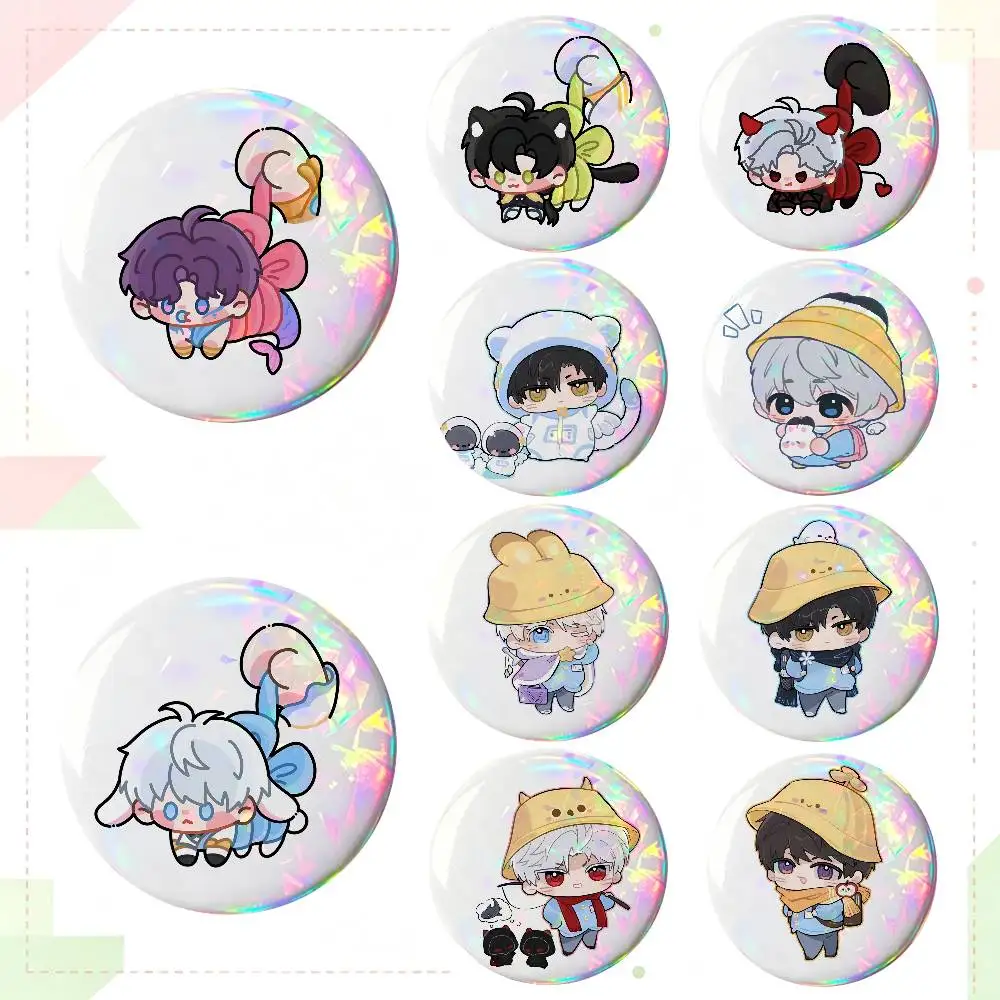 Hot Game Love And Deepspace Cartoon Round Badges Can Be Used To Decorate Clothes And Backpack Pins
