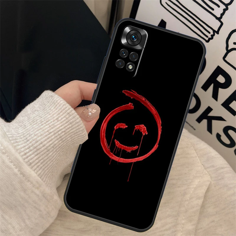 The Mentalist Red John Simon Baker Case For Xiaomi Redmi Note 11 Pro Note 12 8 9 10 Pro 9S 10S 11S 12S 9C 10A 10C 12C Cover