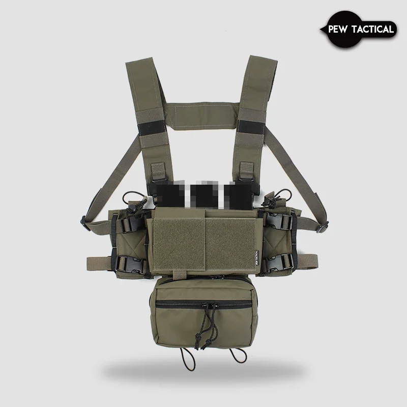 Pew Tactical MK3 Chest Rig System D3 500D Original Matte Fabric AIRSOFT