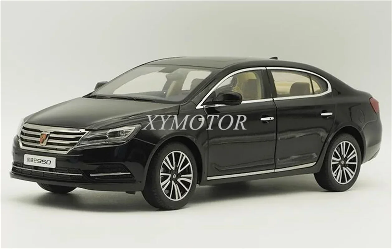 

1/16 для ROEWE e950 Подключаемая электрическая топливная ячейка, литая модель автомобиля, серебряные/черные игрушки, подарки, хобби, демонстрационные украшения, коллекция